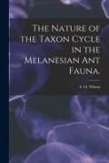 Produktbild: The Nature of the Taxon Cycle in the Melanesian Ant Fauna.