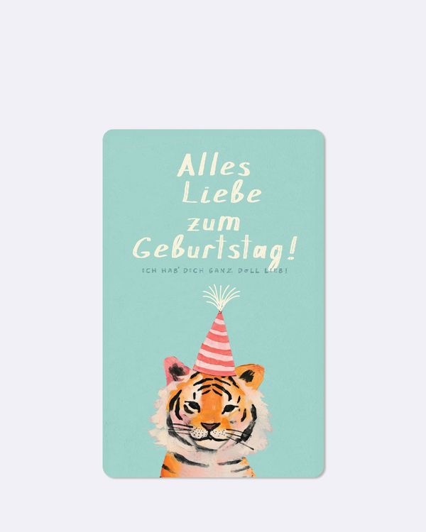 Produktbild: Lunacard Postkarte *Alles Liebe zum Geburtstag
