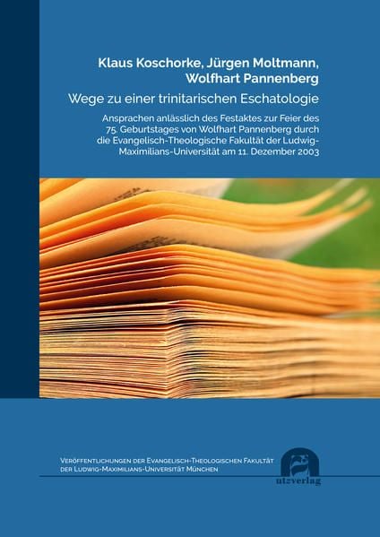 Produktbild: Wege zu einer trinitarischen Eschatologie