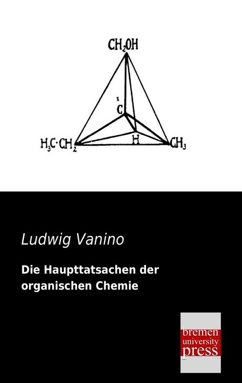 Produktbild: Die Haupttatsachen der organischen Chemie