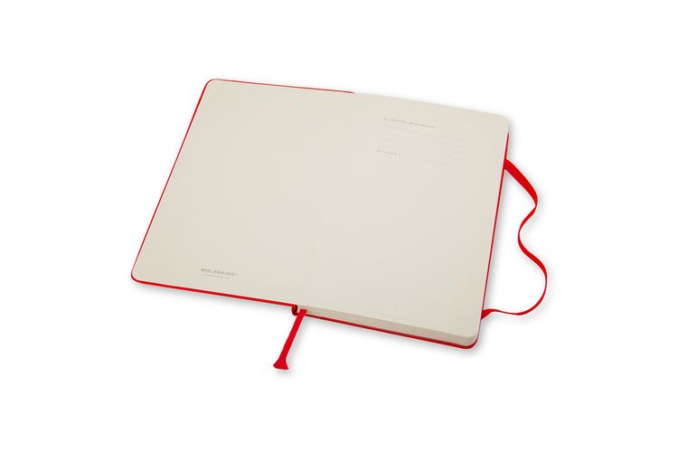 Produktbild: Moleskine Notizbuch, Large/A5, Liniert, Fester Einband, Rot
