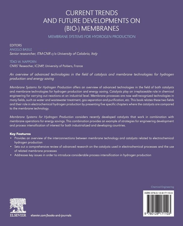 Produktbild: Current Trends and Future Developments on (Bio-) Membranes