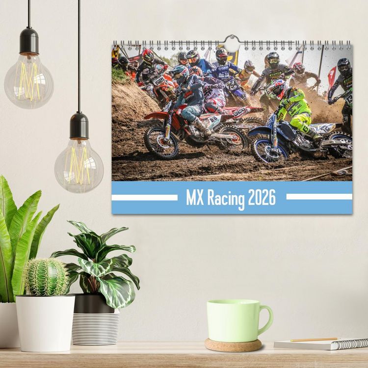 Produktbild: MX Racing 2026 (Wandkalender 2026 DIN A4 quer), CALVENDO Monatskalender