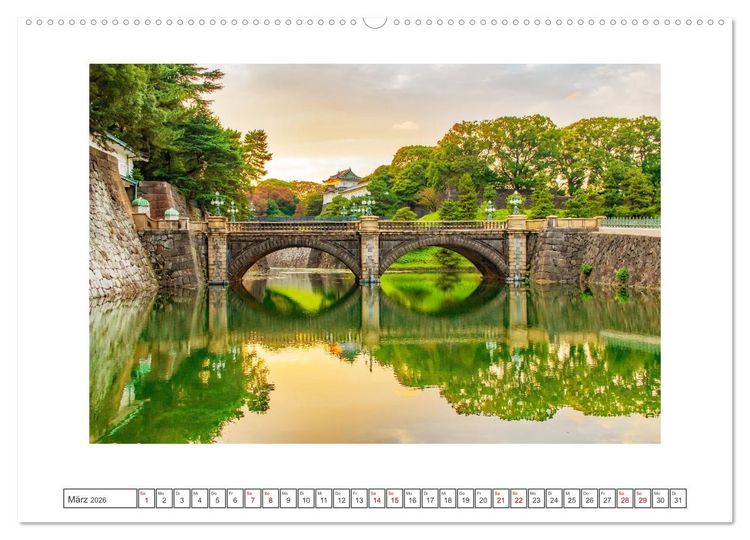 Produktbild: Tokio - Tradition und Moderne (hochwertiger Premium Wandkalender 2026 DIN A2 quer), Kunstdruck in Hochglanz