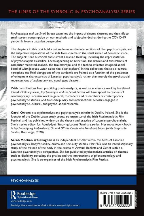 Produktbild: Psychoanalysis and the Small Screen