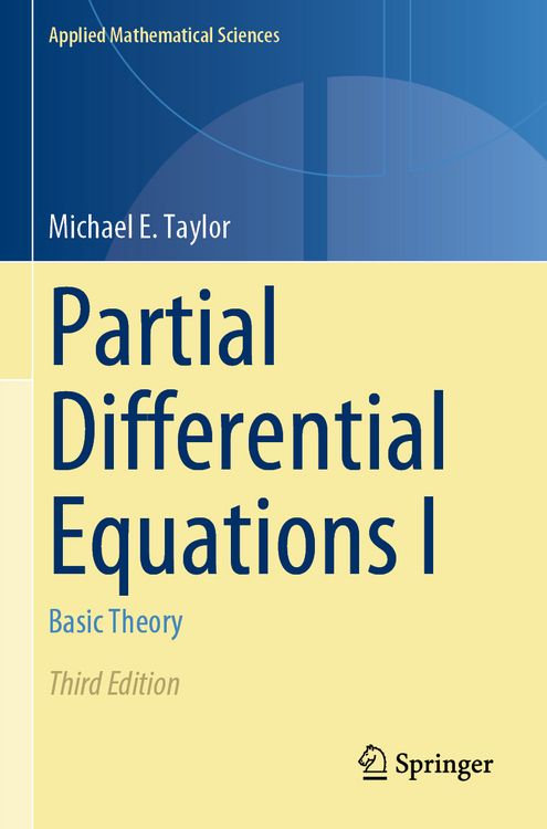Produktbild: Partial Differential Equations I
