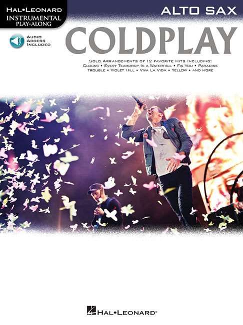 Produktbild: Coldplay - Instrumental Play-Along for Alto Sax Book/Online Audio