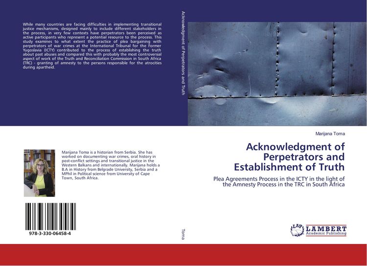 Produktbild: Acknowledgment of Perpetrators and Establishment of Truth