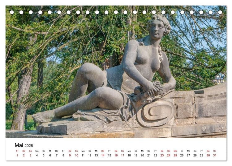 Produktbild: Potsdam - Ein Spaziergang Durch Zeitlose Eleganz (Tischkalender 2026 DIN A5 quer), CALVENDO Monatskalender