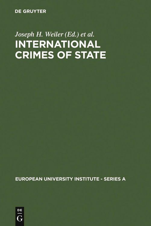 Produktbild: International Crimes of State