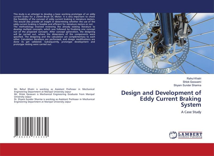 Produktbild: Design and Development of Eddy Current Braking System