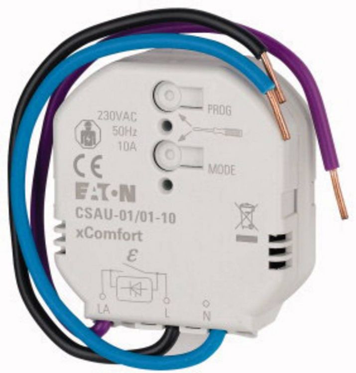 Produktbild: Eaton CSAU-01/01-10 xComfort Schaltaktor Schaltleistung (max.) 2300W