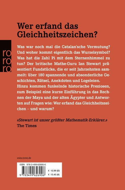 Produktbild: Professor Stewarts mathematische Sch&auml;tze