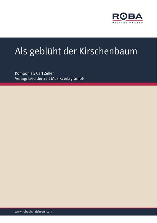 Produktbild: Als gebl&uuml;ht der Kirschenbaum