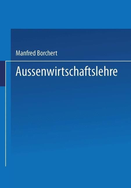 Produktbild: Au&szlig;enwirtschaftslehre