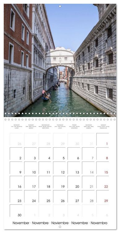 Produktbild: Fascination VENICE (Wall Calendar 2026 12 &times; 12 Inch) CALVENDO 12 Month Wall Calendar