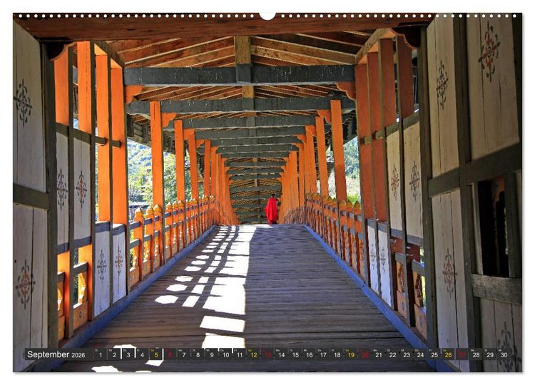 Produktbild: K&ouml;nigreich Bhutan - Juwel am Himalaya (Wandkalender 2026 DIN A2 quer), CALVENDO Monatskalender
