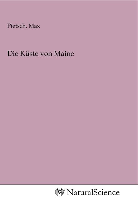 Produktbild: Die K&uuml;ste von Maine