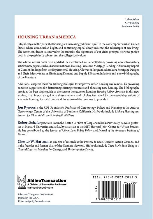 Produktbild: Housing Urban America