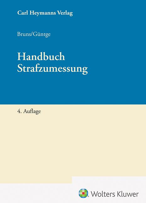 Produktbild: Handbuch Strafzumessung