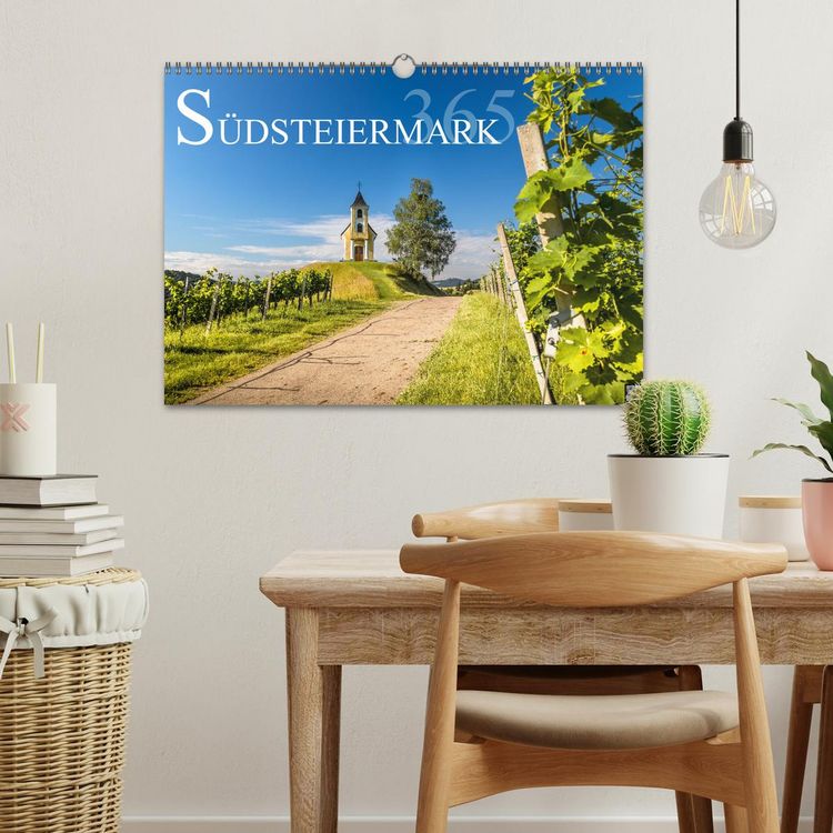 Produktbild: S&uuml;dsteiermark365 (Wandkalender 2026 DIN A3 quer), CALVENDO Monatskalender