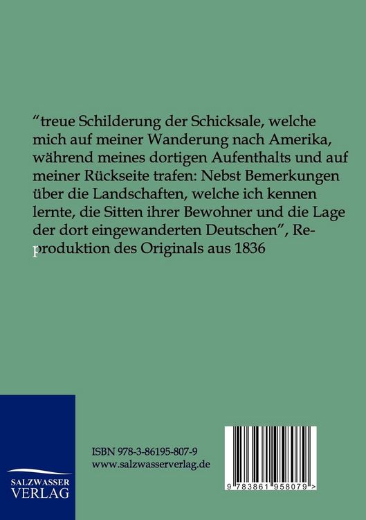 Produktbild: Der Auswanderer nach Amerika