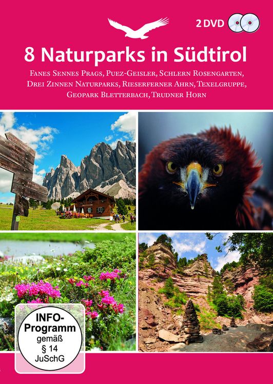 Produktbild: 8 Naturparks in S&uuml;dtirol [2 DVDs]