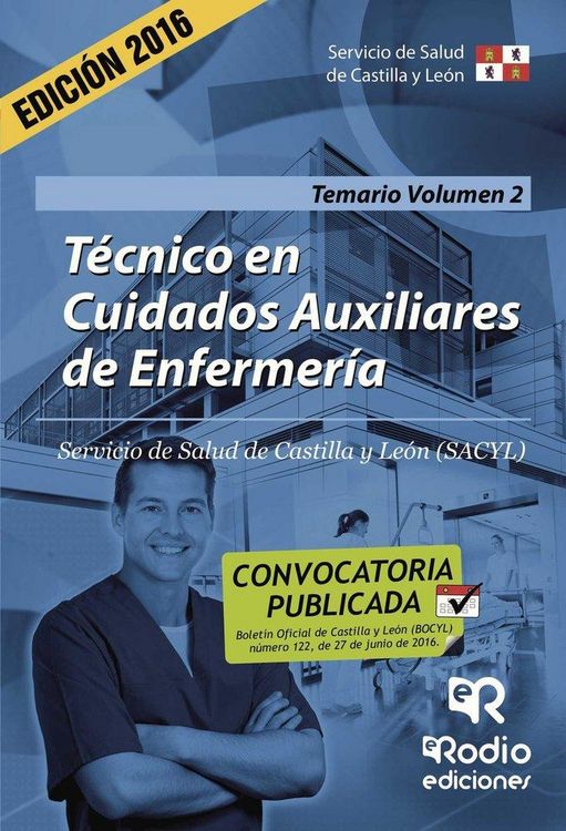 Produktbild: T&eacute;cnico en Cuidados Auxiliares de Enfermer&iacute;a, SACYL. Temario II