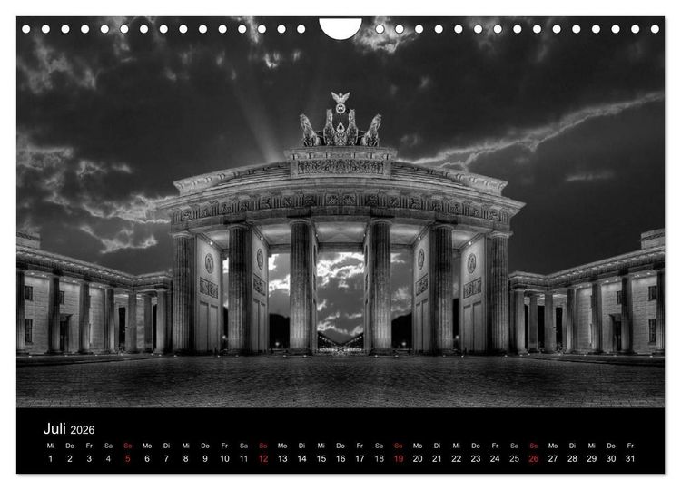 Produktbild: Berlin (Wandkalender 2026 DIN A4 quer), CALVENDO Monatskalender