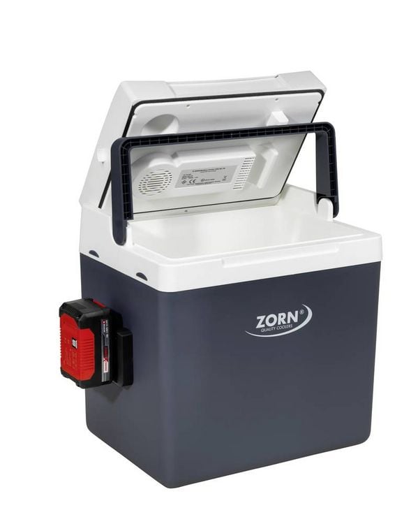 Produktbild: ZORN Z 26 DC PX 12/24V Akku-K&uuml;hlbox Thermoelektrisch 12 V, 18 V, 24 V Grau 25 l K&uuml;hlfunktion: Delta T: bis zu 17&deg;C unter Umgebungstemperatur