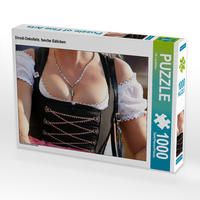 Produktbild: CALVENDO Puzzle Dirndl-Dekollet&eacute;, fesche B&auml;llchen | 1000 Teile Lege-Gr&ouml;&szlig;e 64x48cm Foto-Puzzle f&uuml;r gl&uuml;ckliche Stunden