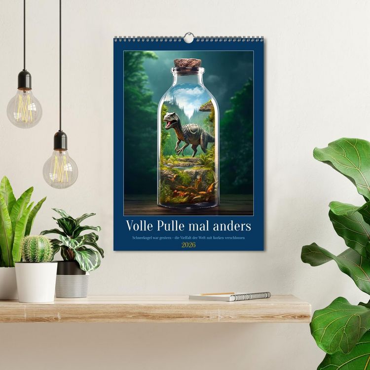 Produktbild: Volle Pulle mal anders (Wandkalender 2026 DIN A3 hoch), CALVENDO Monatskalender