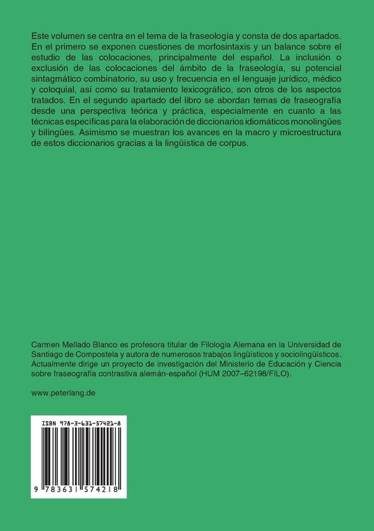 Produktbild: Colocaciones y fraseolog&iacute;a en los diccionarios