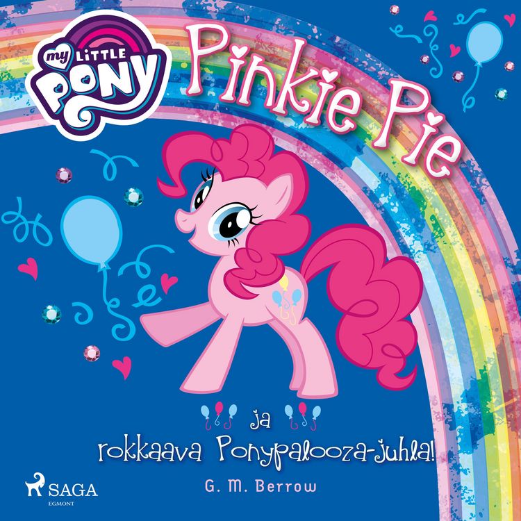 Produktbild: My Little Pony - Pinkie Pie ja rokkaava Ponypalooza-juhla!