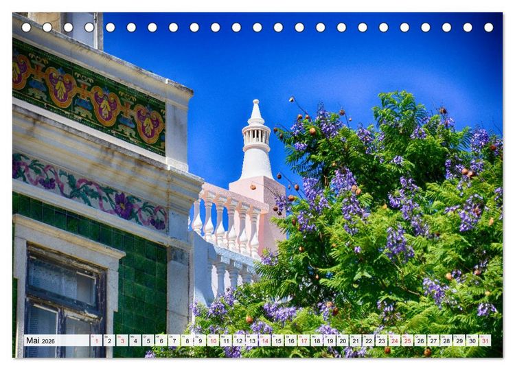 Produktbild: Algarve zum Tr&auml;umen (Tischkalender 2026 DIN A5 quer), CALVENDO Monatskalender