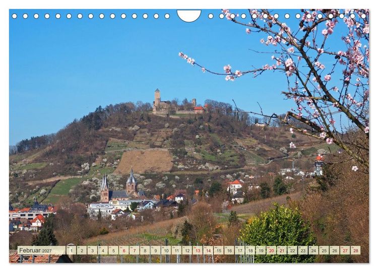 Produktbild: Heppenheim im Laufe der Jahreszeiten (Wandkalender 2027 DIN A4 quer), CALVENDO Monatskalender