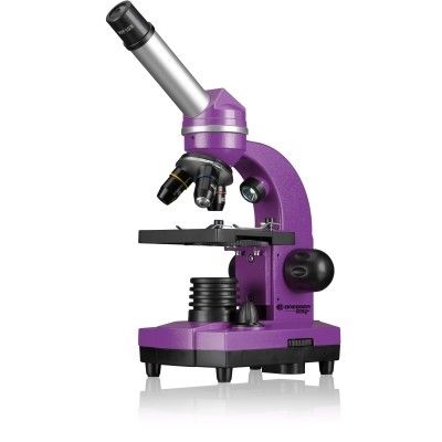 Produktbild: Bresser Junior - Sch&uuml;ler-Mikroskop Biolux SEL (violett), Auf- und Durchlichtmikroskop mit 40x-1.600-facher Vergr&ouml;&szlig;erung
