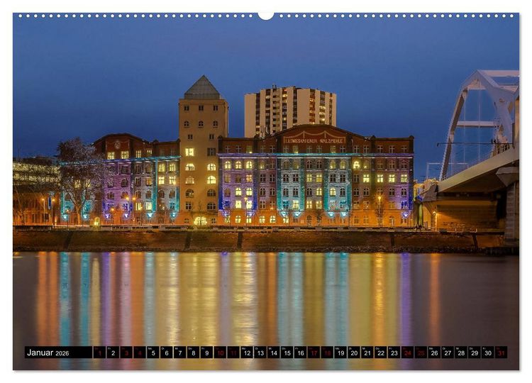 Produktbild: Ludwigshafen - Lebenswerte Stadt am Rhein (Wandkalender 2026 DIN A2 quer), CALVENDO Monatskalender