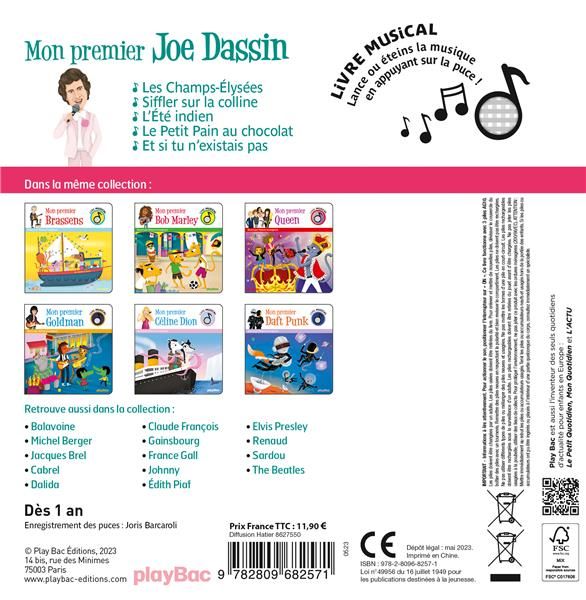 Produktbild: Mon premier Joe Dassin