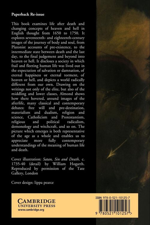 Produktbild: Heaven and Hell in Enlightenment England