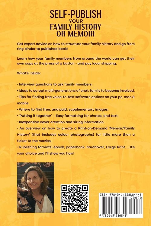 Produktbild: Self-publish Your Family History or Memoir