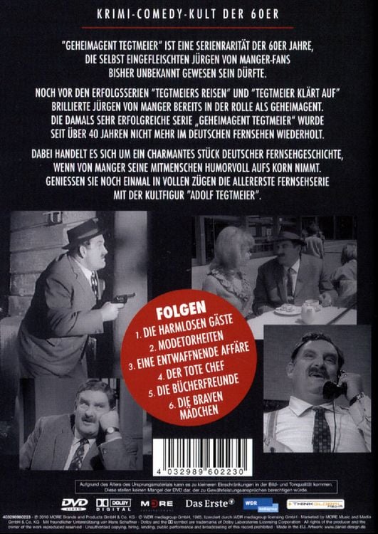 Produktbild: Geheimagent Tegtmeier - Die komplette Serie
