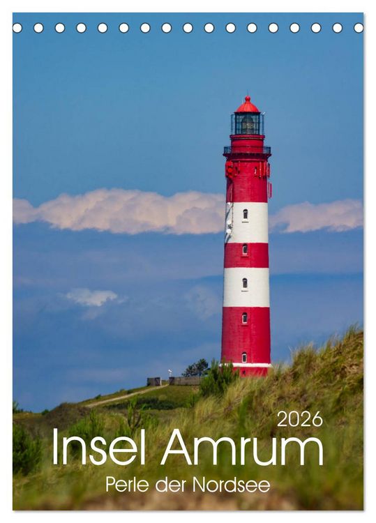 Produktbild: Insel Amrum (Tischkalender 2026 DIN A5 hoch), CALVENDO Monatskalender