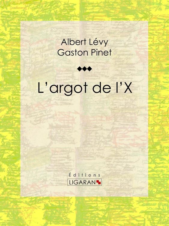 Produktbild: L'argot de l'X