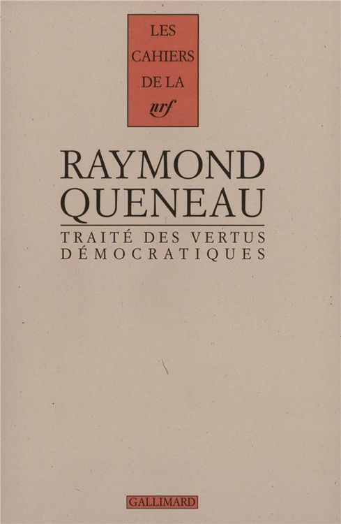 Produktbild: Trait&eacute; des vertus d&eacute;mocratiques