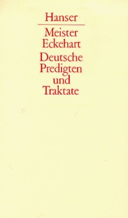 Produktbild: Deutsche Predigten und Traktate