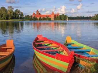 Produktbild: CALVENDO Puzzle Litauen - Wasserburg Trakai | 1000 Teile Lege-Gr&ouml;&szlig;e 64 &times; 48 cm Foto-Puzzle f&uuml;r gl&uuml;ckliche Stunden