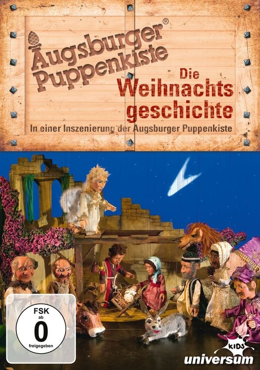 Produktbild: Die Weihnachtsgeschichte in einer Inszenierung der Augsburger Puppenkiste