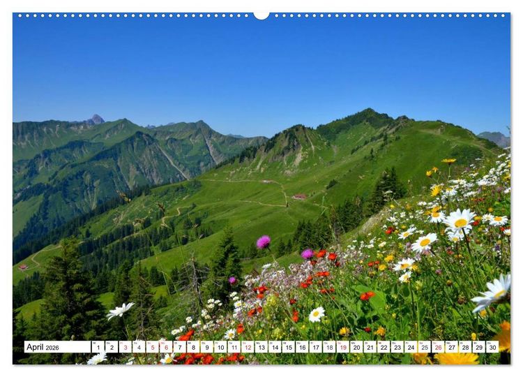 Produktbild: Geliebte Steiermark im Herzen &Ouml;sterreichs (hochwertiger Premium Wandkalender 2026 DIN A2 quer), Kunstdruck in Hochglanz