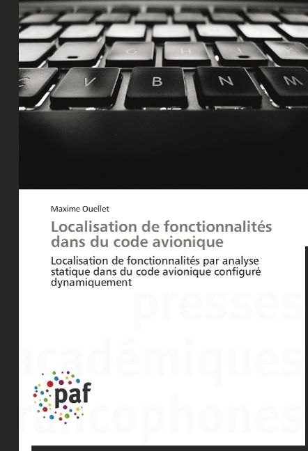 Produktbild: Ouellet, M: Localisation de fonctionnalit&eacute;s dans du code avi